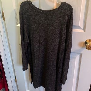 Old Navy long black thin sweater. Size M.